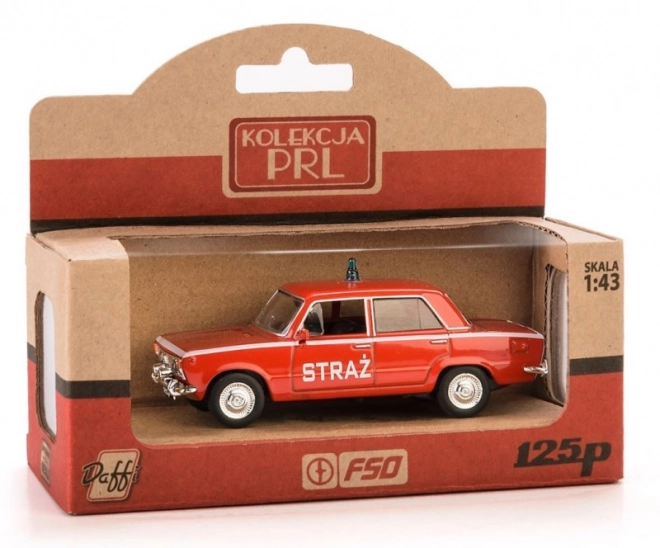 Veicolo storico Fiat 125 vigili del fuoco