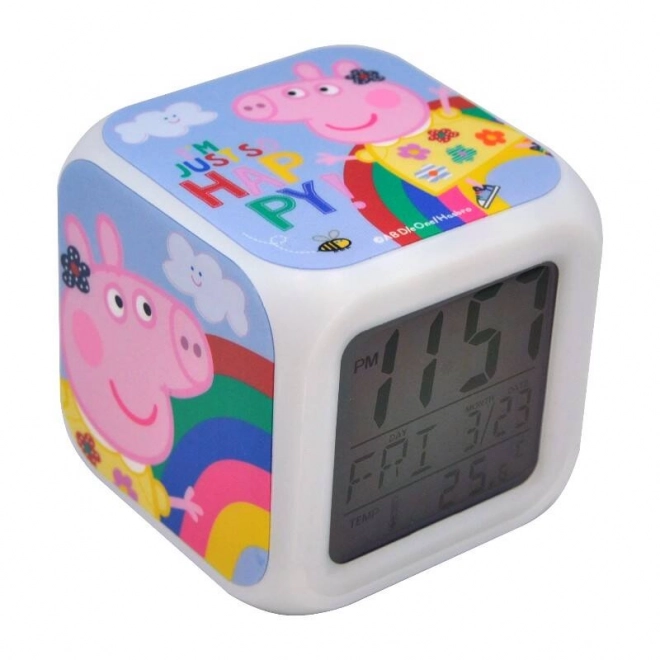 Orologio digitale con sveglia Peppa Pig