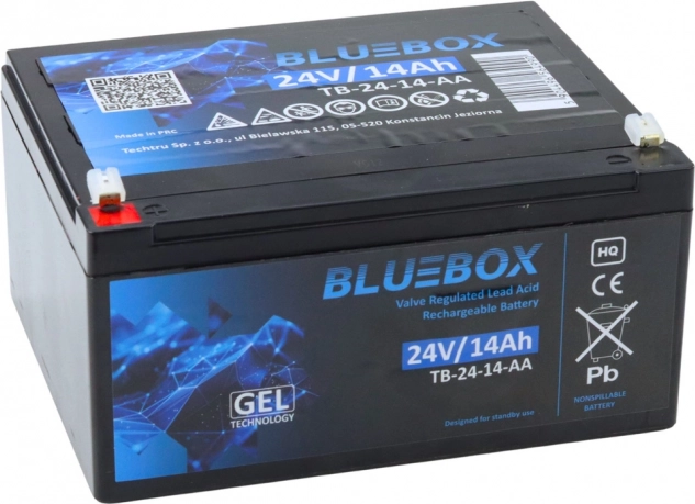 Batteria al gel Bluebox VRLA AGM 24V 14Ah per auto con batteria