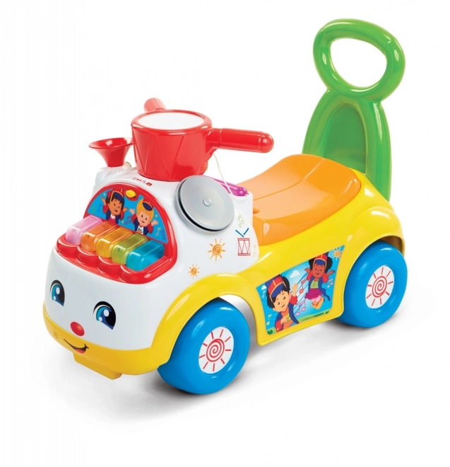 Cavalcabile musicale giallo Fisher-Price