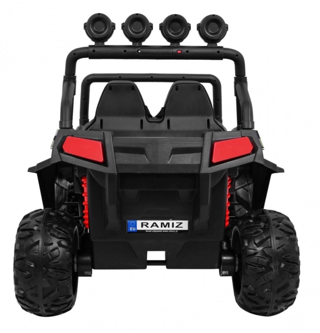 Veicolo Fuoristrada per Bambini Grand Buggy 4x4 con Mimetizzazione, Illuminazione LED e Radio MP3