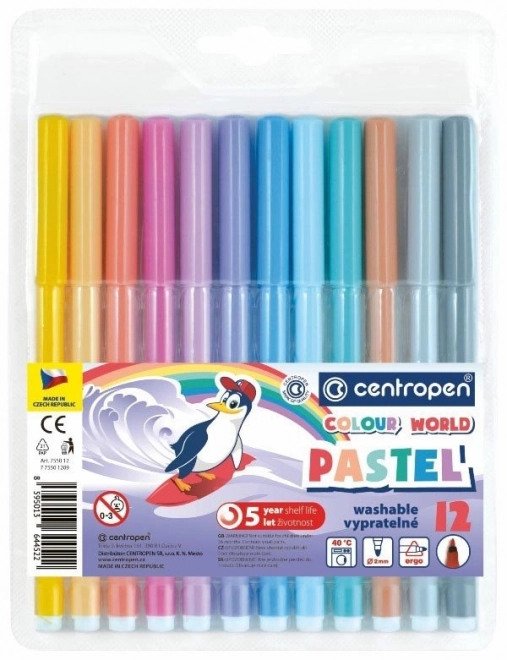 Pennarelli Pastello 12 Colori