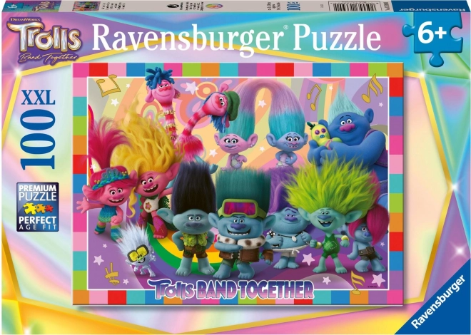 Puzzle XXL Trolls 3