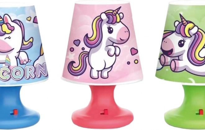 Lampada notturna mini unicorno 7,2 × 10,9 cm