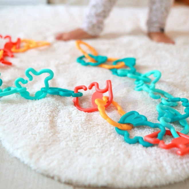 Gioco sensoriale con gancetti animali Woopie