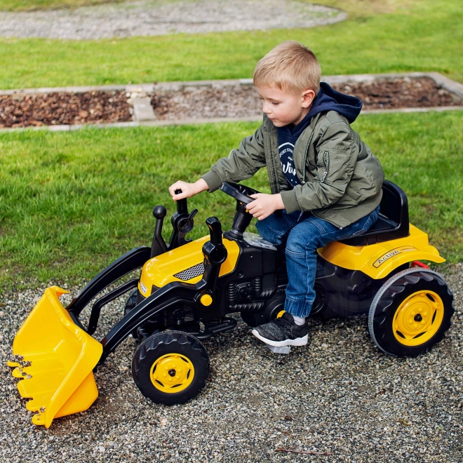 Trattore a pedali con bulldozer Woopie
