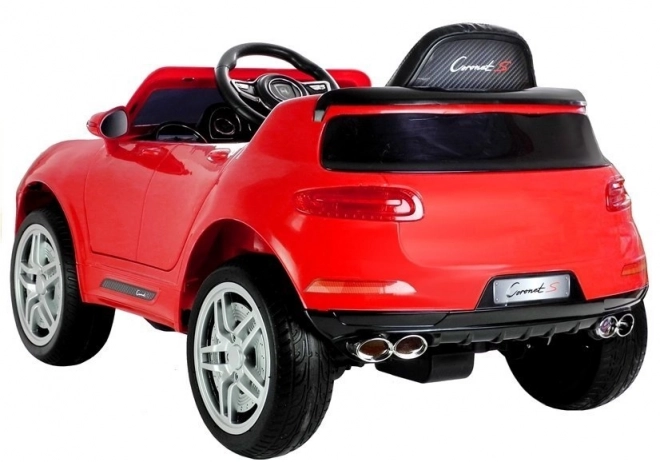 Auto elettrico per bambini Coronet S rosso