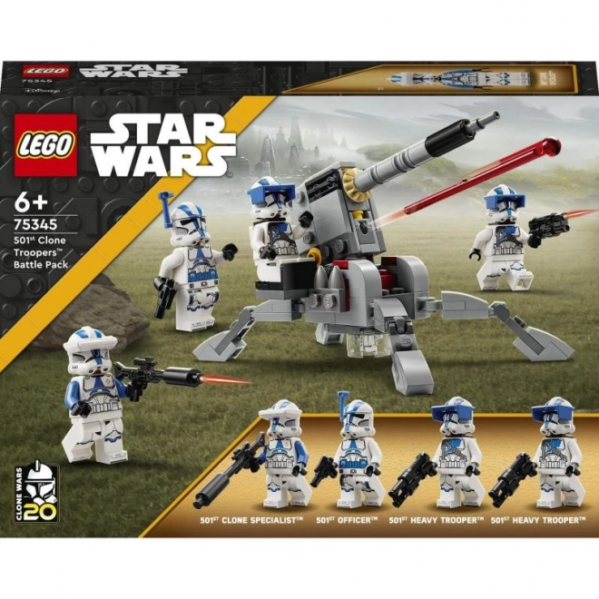 Set da Battaglia LEGO Star Wars Clone Trooper della 501a Legione