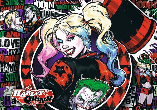 Puzzle 1000 Pezzi Premium Plus Harley Quinn Batman