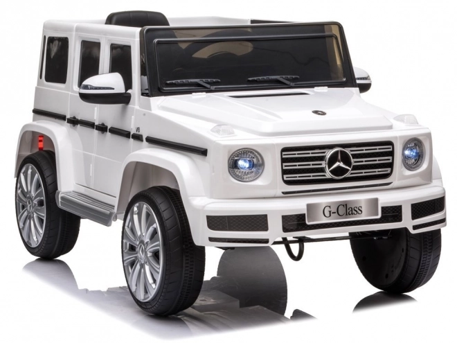 Auto elettrica per bambini Mercedes G500 rosso – Bianco