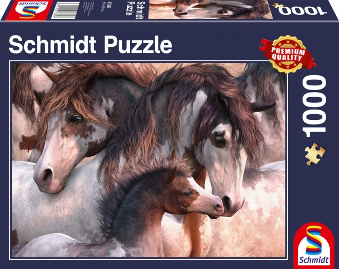 Puzzle Schmidt Cavalli Pinto 1000 Pezzi