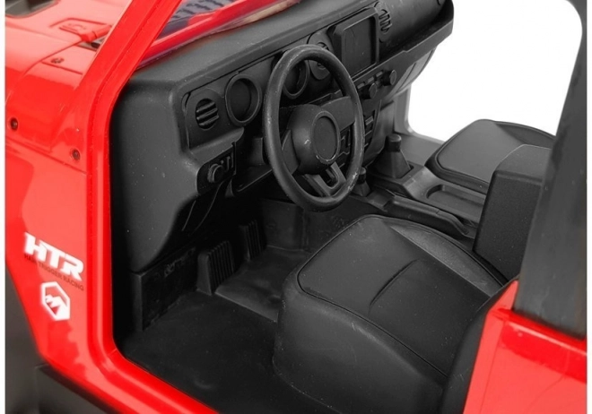 Jeep fuoristrada telecomandato rosso