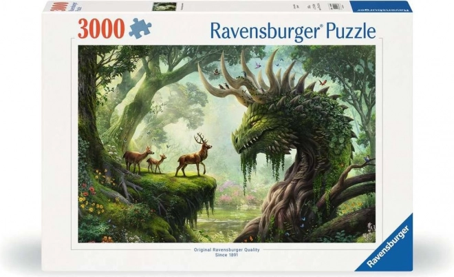 Puzzle Ravensburger drago della foresta 3000 pezzi