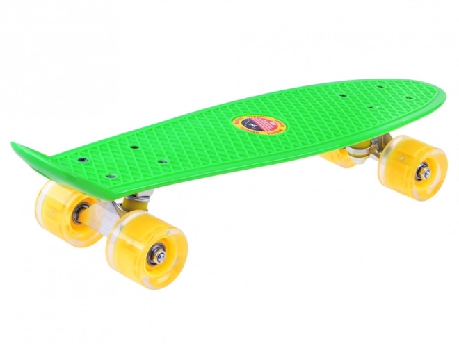 Skateboard Fischa con Ruote Luminose