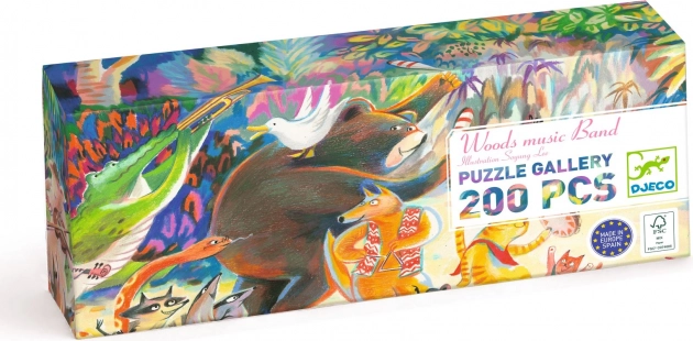 Puzzle Lesní kapela - 200 pezzi
