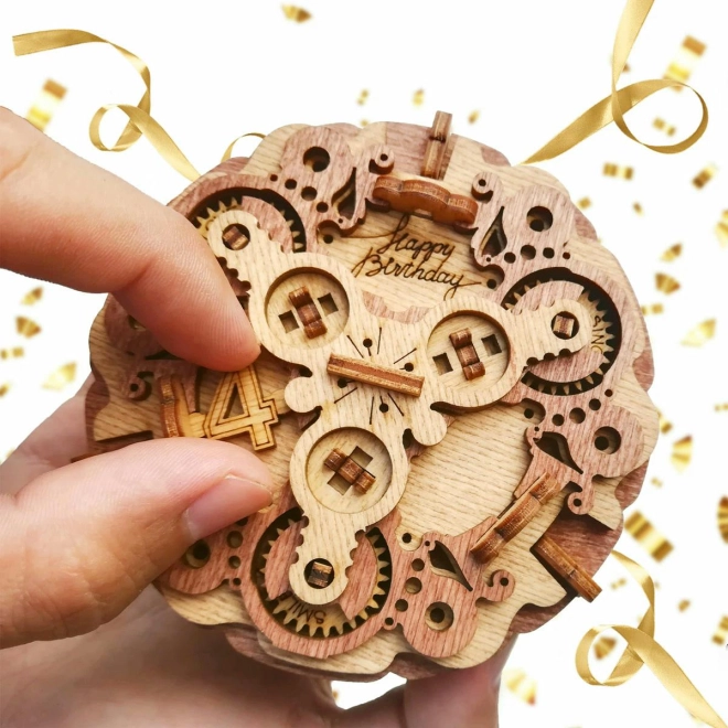 Confezione regalo originale con enigma