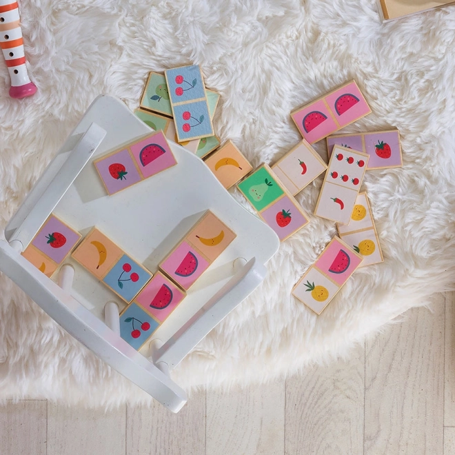 Domino in legno Frutta e Verdura Sarah Betz