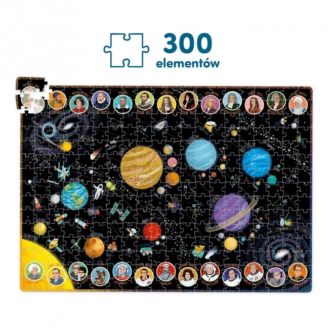 Puzzle Esploratori - Sistema Solare 300 Pezzi