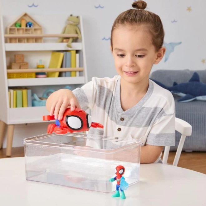 Hasbro Spider-Man action figure e veicolo straordinario