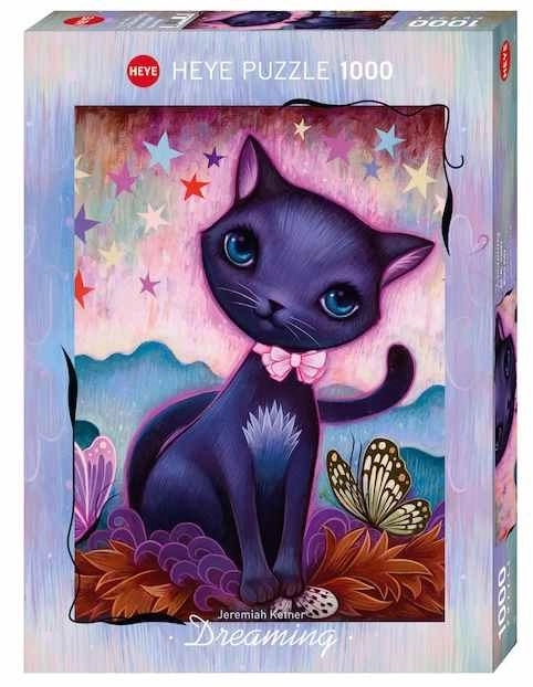 Puzzle Heye Sogno: Gattino Nero 1000 Pezzi