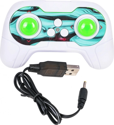 Effetti luminosi LED e alimentazione ricaricabile