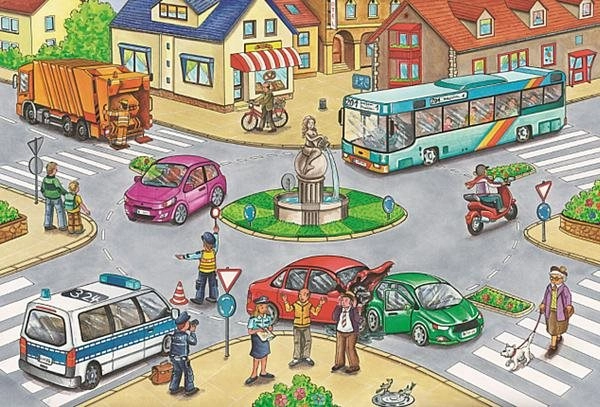 Incrocio urbano sicuro