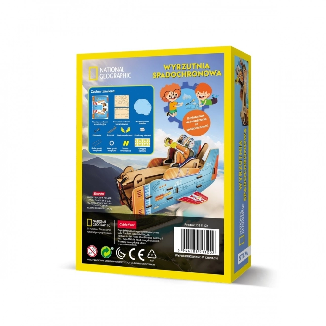 Puzzle 3D Balestra Paracadute National Geographic