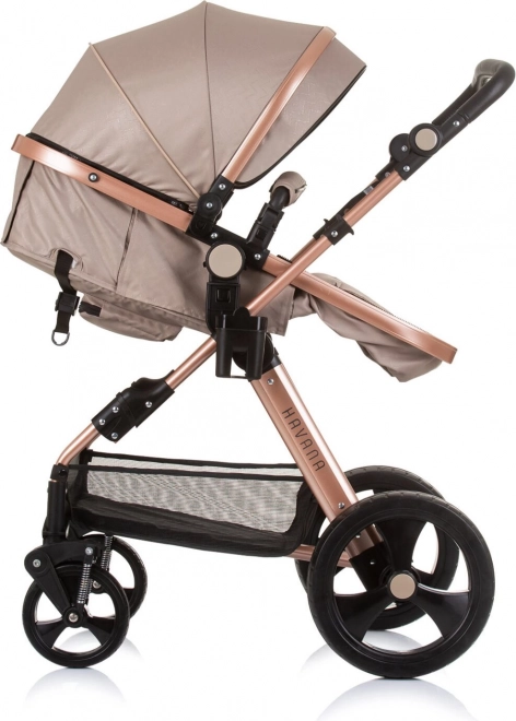 Passeggino combinato Havana 2 in 1 Golden Beige