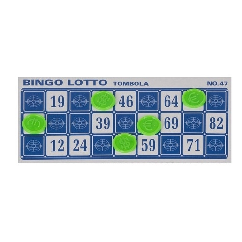 Gioco da tavolo Bingo per bambini e famiglie