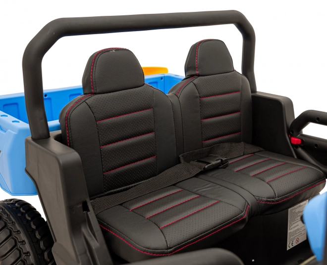 Macchinina per bambini Pick-Up Speed 900 Blue + trazione 4x4 + pala mobile + portabagagli + telecomando + pala + LED audio