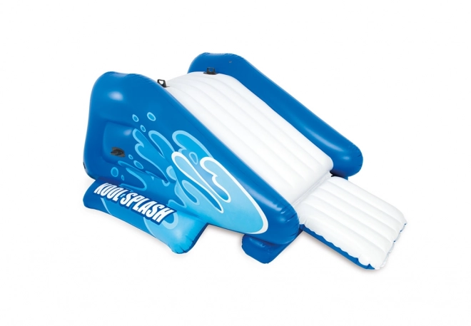 Scivolo gonfiabile per piscina con design a onde