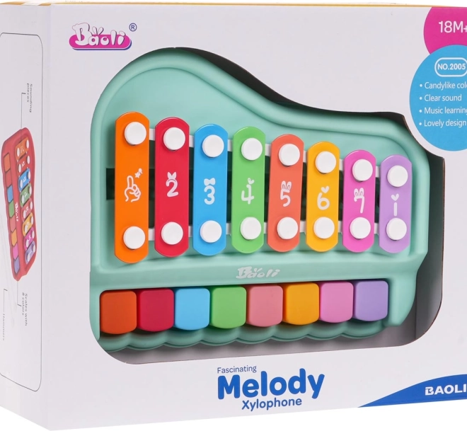 Pianola E Xilofono Verde – Turchese