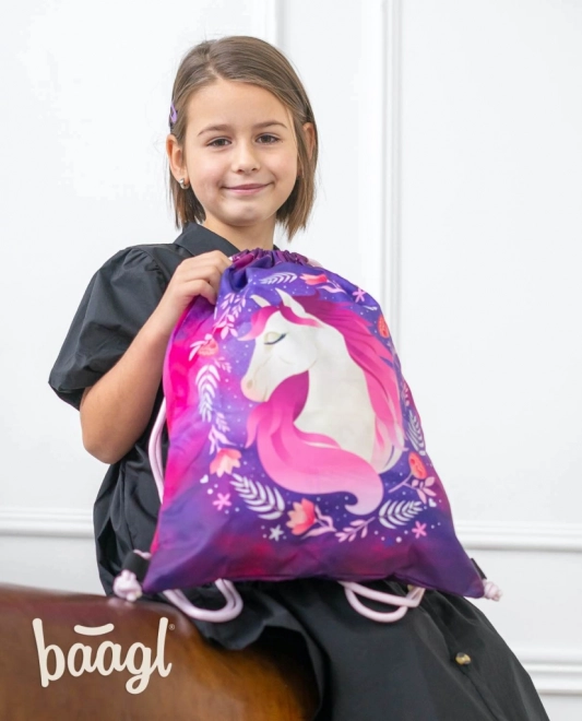 Set scuola ergonomico 5 pezzi Cavallo