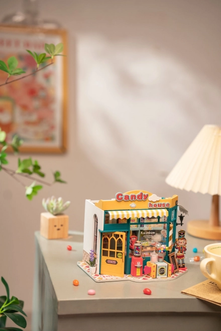 Casa di caramelle arcobaleno Rolife - Miniatura 3D