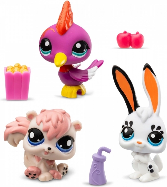 Figurine Littlest Pet Shop Tuba 3-pak