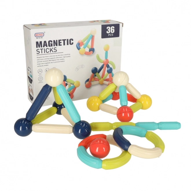 Blocchi magnetici per bambini piccoli - set di 36 pezzi