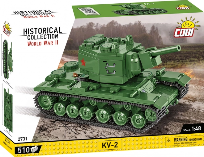 Klocki storici collezione WWII KV-2