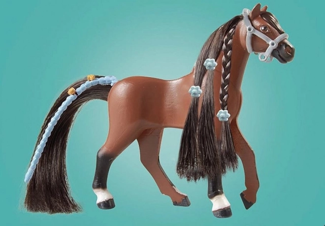 Set playmobil Horses Zoe e Blaze con ostacoli