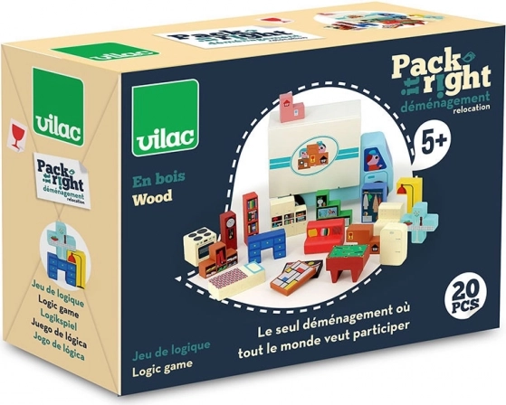 Gioco di logica in legno Vilac Carica Bene