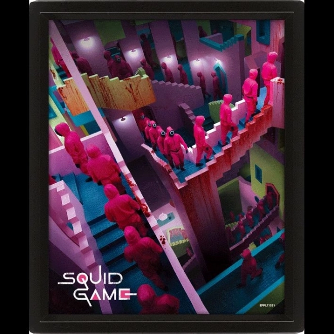 Quadro 3D Squid Game