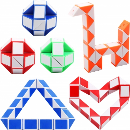 Cubo serpente magico – rompicapo 26 cm (mix di colori)
