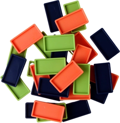 Tessere colorate per un gioco creativo