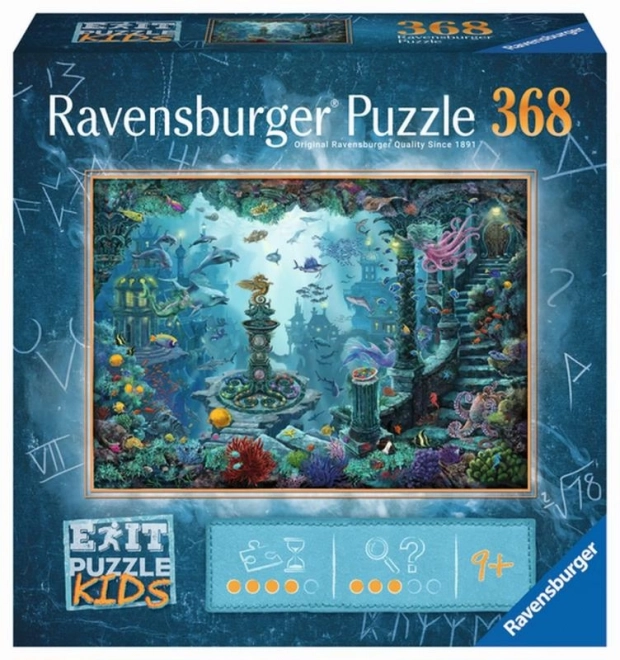 Puzzle EXIT Bambini: Atlantide Sommersa 368 Pezzi