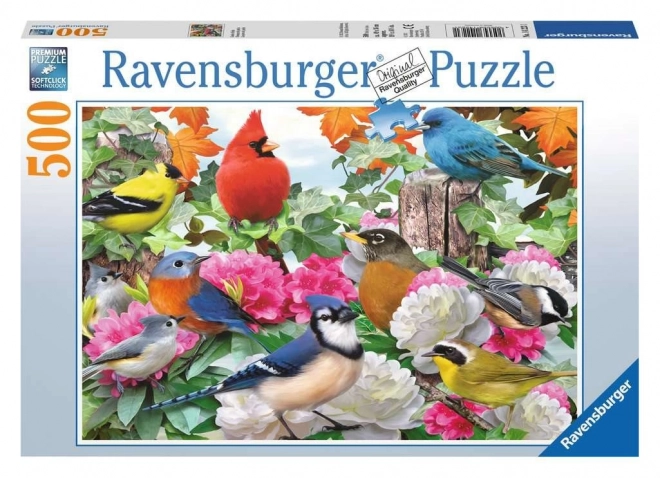 Puzzle Giardino degli Uccelli Ravensburger 500 Pezzi