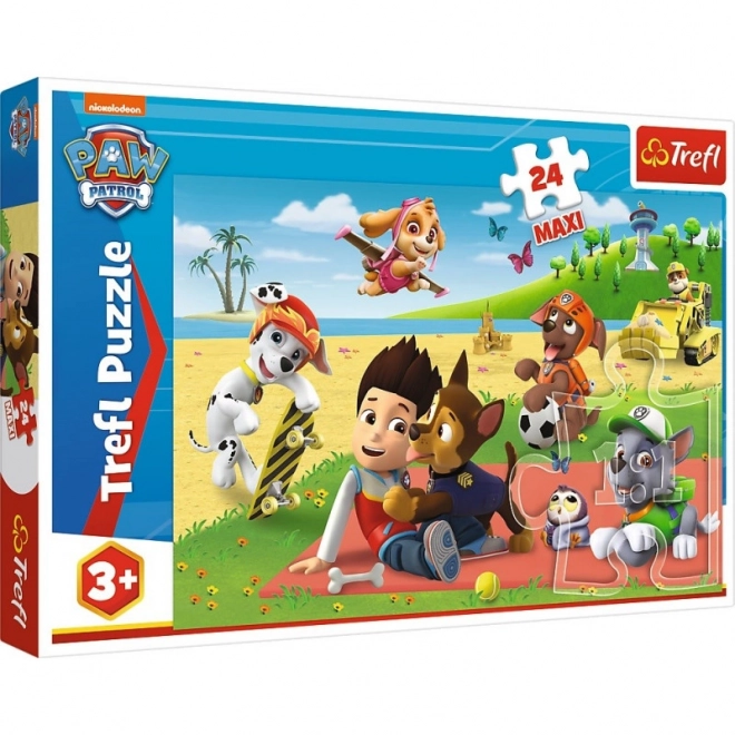 Puzzle Maxi Gioco sul Tappeto PAW Patrol