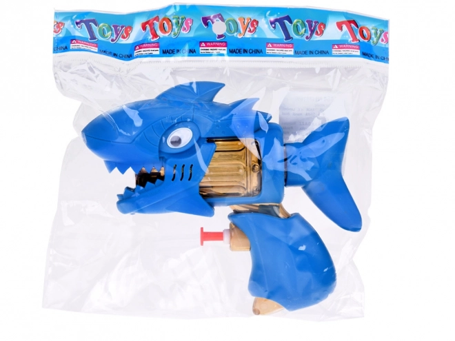 Pistola ad acqua tascabile Squalo Blu per bambini