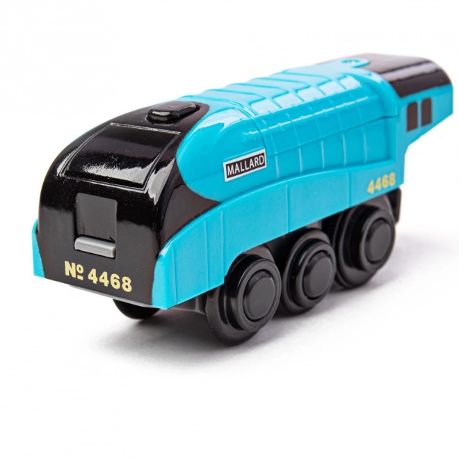 Locomotiva Elettrica Modello Mallard di Bigjigs Rail Blu