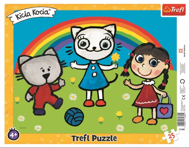 Puzzle Kicia Kocia: una giornata di sole 25 pezzi