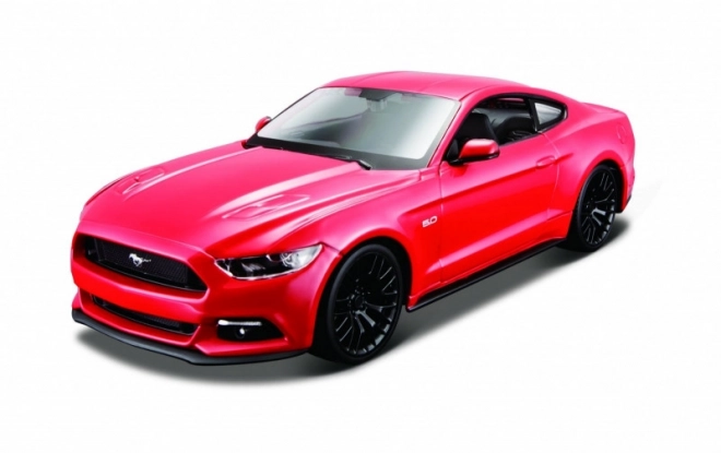 maisto - modello assemblabile Ford Mustang GT rosso 2015