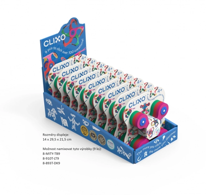 Set Designer Clixo magnetici, Beige